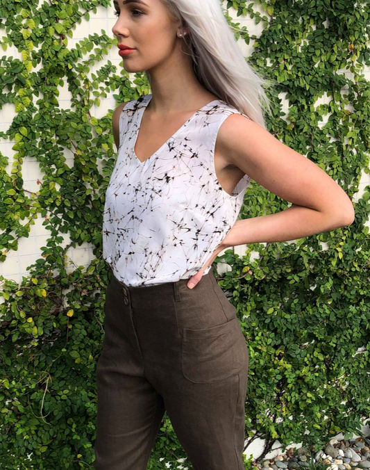 COCO HAND-DYED - ARTISANAL BATIK TOP