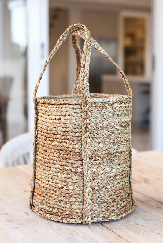 HANDWOVEN CYLINDER BAG