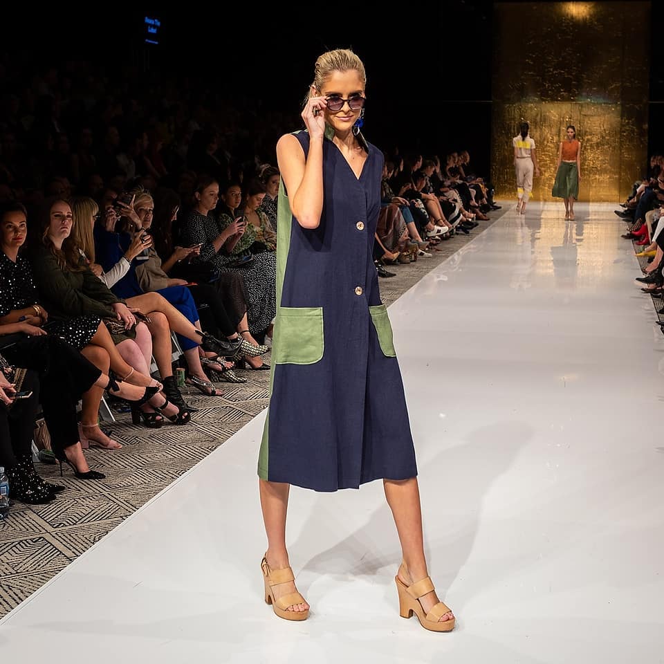 AT THE MERCEDES-BENZ FASHION FESTIVAL BRISBANE